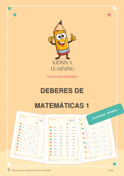 Portada de Deberes de Matemáticas 1