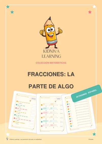 Portada de Fracciones: la Parte de Algo