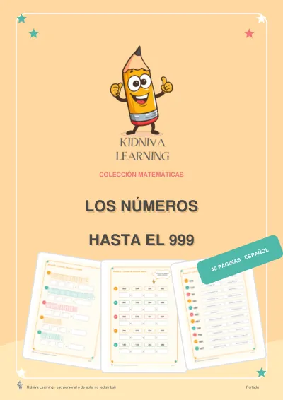 Portada de Los Números hasta el 999