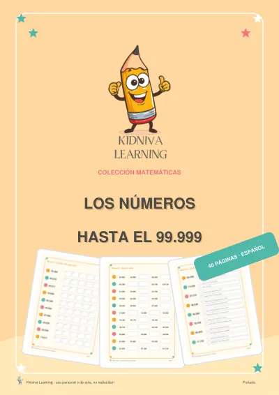 Portada de Los Números hasta el 99.999