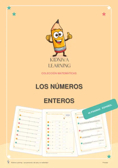 Portada de Los Números Enteros