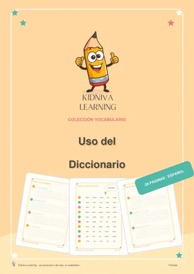 Portada de Uso del Diccionario